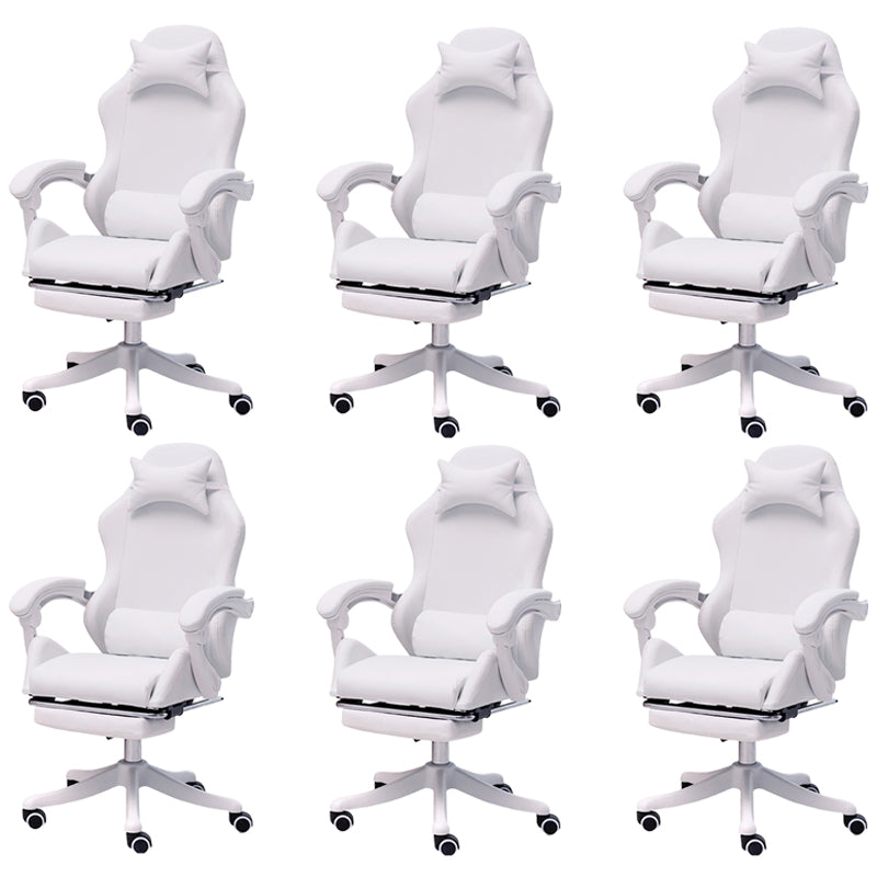 Modern Computer Chair Adjustable Arms Chair Mesh Task Chair with Wheels