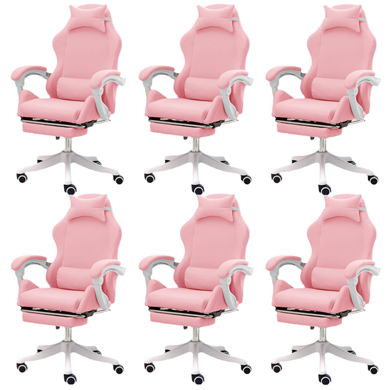 Modern Computer Chair Adjustable Arms Chair Mesh Task Chair with Wheels