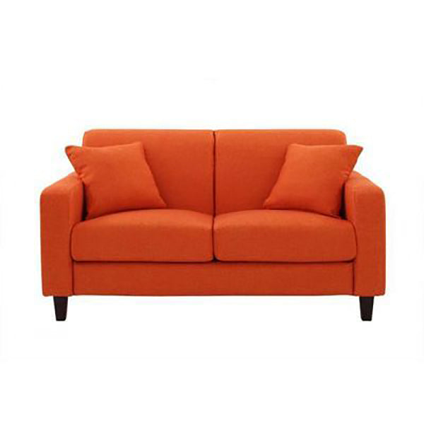 Living Room Contemporary Cushions Standard Square Arm Stationary Sofa