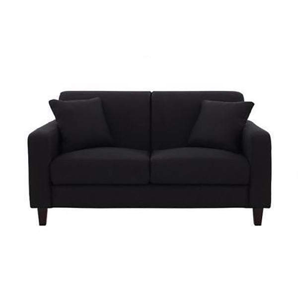 Living Room Contemporary Cushions Standard Square Arm Stationary Sofa