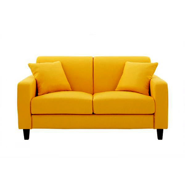Living Room Contemporary Cushions Standard Square Arm Stationary Sofa