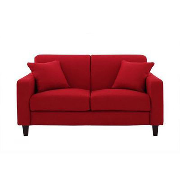Living Room Contemporary Cushions Standard Square Arm Stationary Sofa