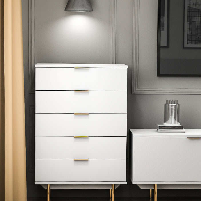 Living Room Buffet Modern Style Wood Buffet Server with Drawers