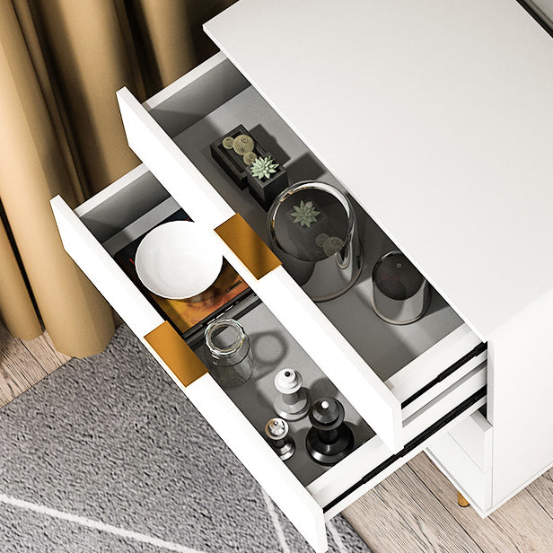 Living Room Buffet Modern Style Wood Buffet Server with Drawers