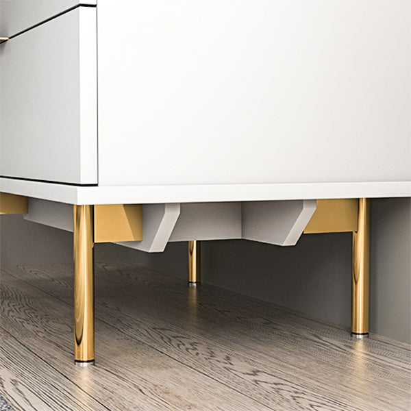 Living Room Buffet Modern Style Wood Buffet Server with Drawers