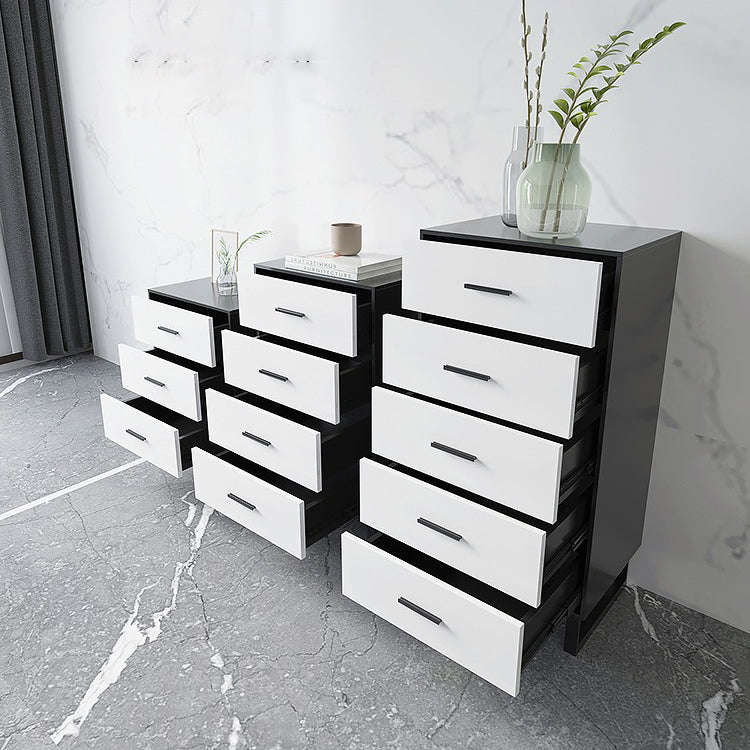 Modern Sideboard Engineered Wood Buffet with Drawer for Dining Room