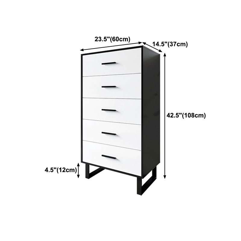 Modern Sideboard Engineered Wood Buffet with Drawer for Dining Room