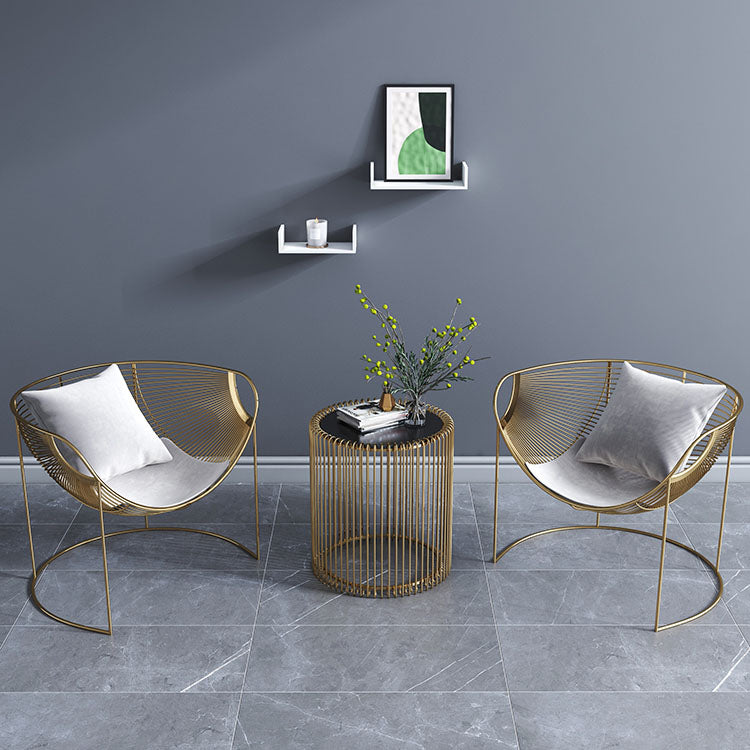 Dining Room Chairs Scandinavian Style Luxury Open Back Side Chair