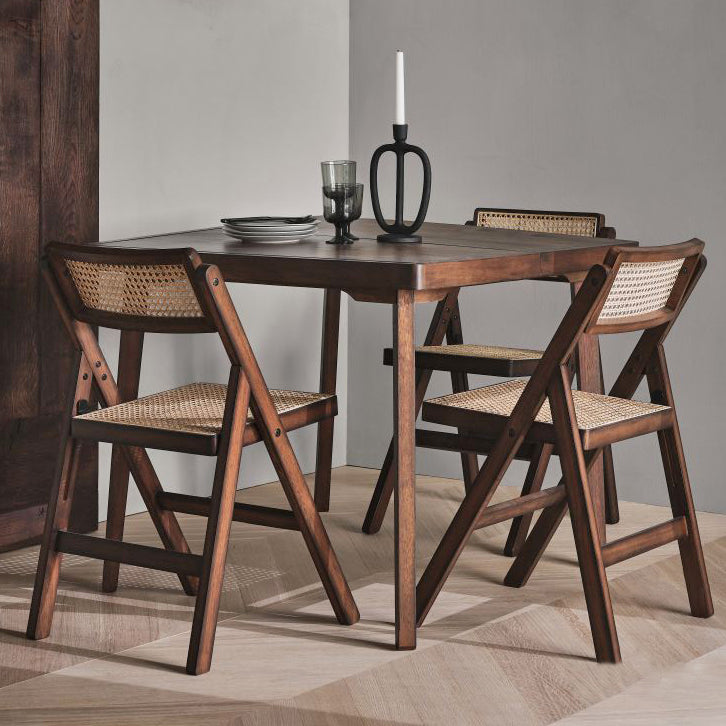 Traditional Style Chairs Dining Kitchen Armless Chairs with Wooden Legs