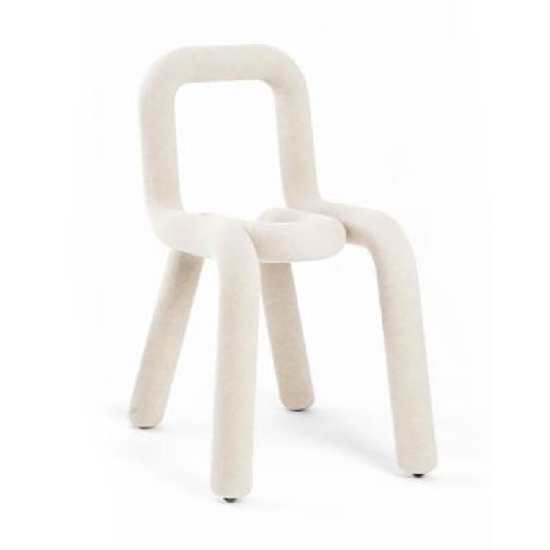 16.14" Wide Scandinavian Style Single Sofa Chair Fixed Back Parsons Chair