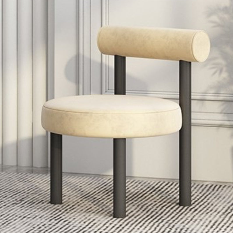 22.84" Wide Scandinavian Style Single Sofa Chair Fixed Back Accent Chair