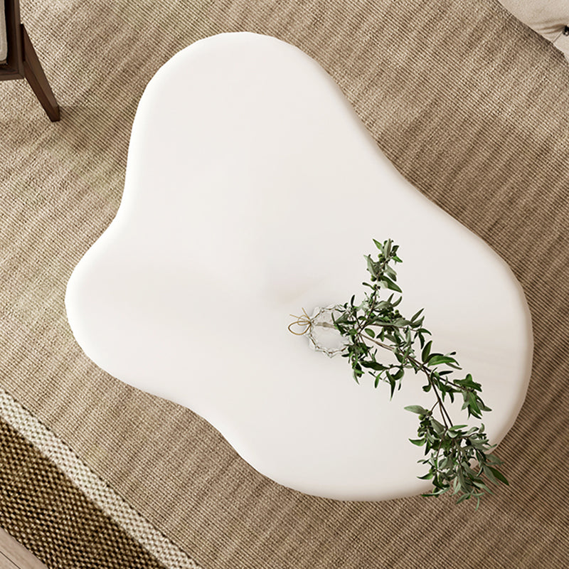 11.81" Tall Scandinavian Style Cocktail Table 4 Legs Coffee Table