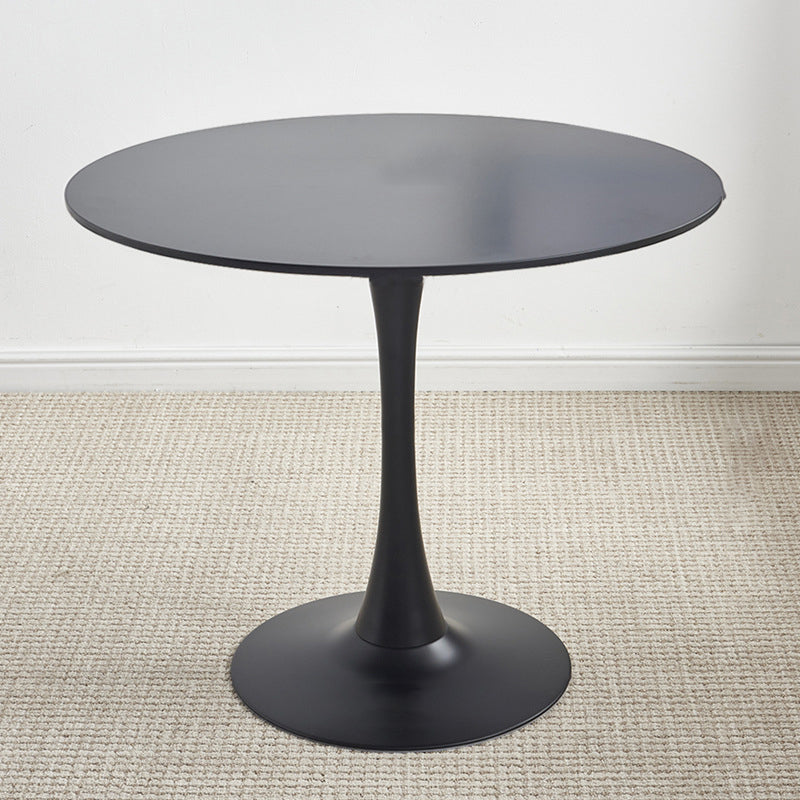 29.13" Tall Contemporary Style Coffee Cocktail Table Pedestal Round Coffee Table