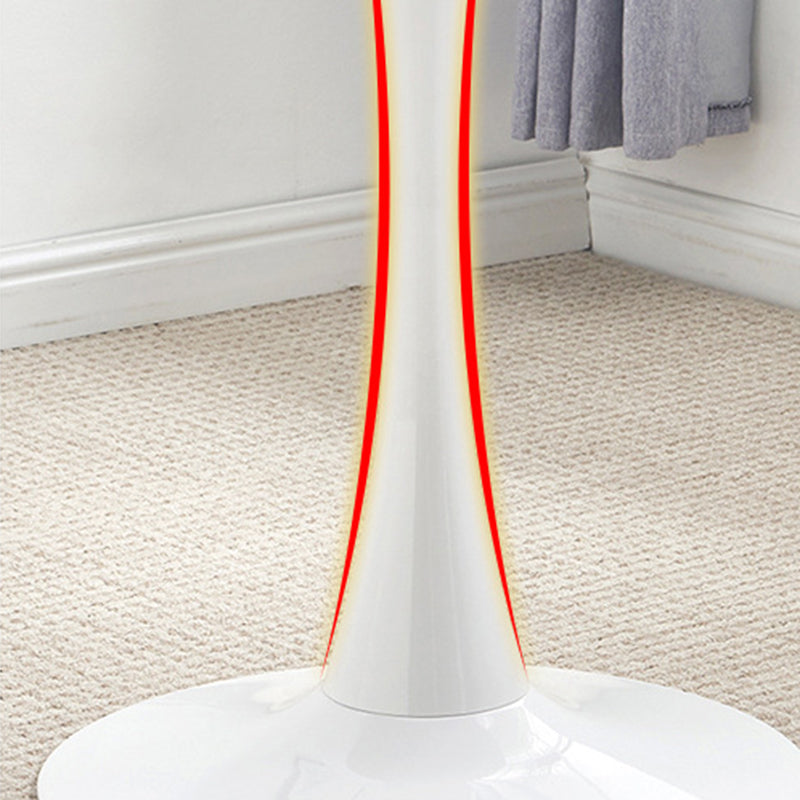 29.13" Tall Contemporary Style Coffee Cocktail Table Pedestal Round Coffee Table