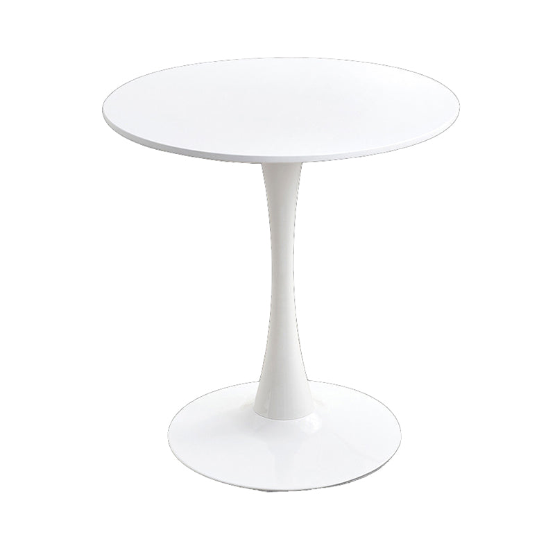29.13" Tall Contemporary Style Coffee Cocktail Table Pedestal Round Coffee Table