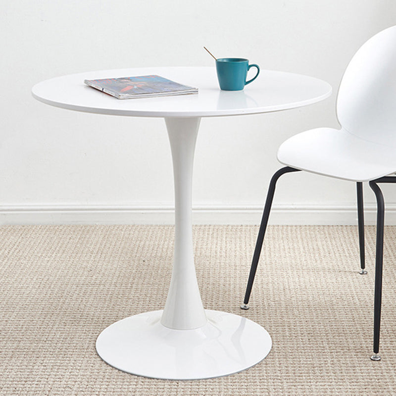 29.13" Tall Contemporary Style Coffee Cocktail Table Pedestal Round Coffee Table