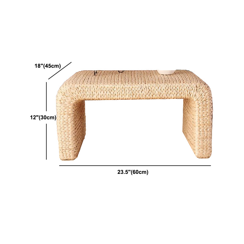 17.72 inch Wide Scandinavian Style Coffee Cocktail Table Wooden Coffee Table