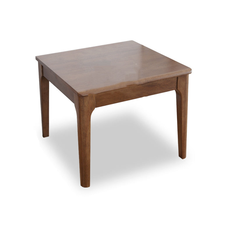17.72" Tall Contemporary Style Coffee Cocktail Table Wooden Coffee Table