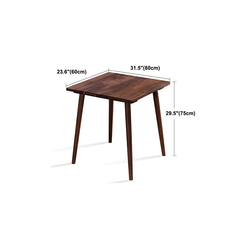 Scandinavian 4 Legs Coffee Table Set Wooden Coffee Table for Living Room