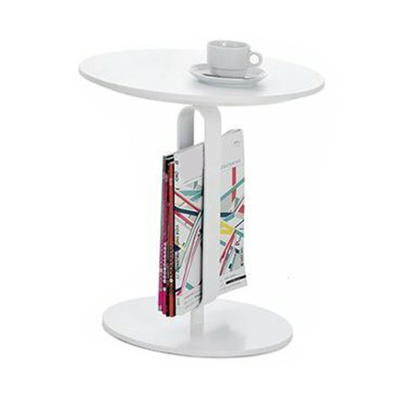 Round Pedestal Base Base Design Solid Wood Table Nordic Style Side Table