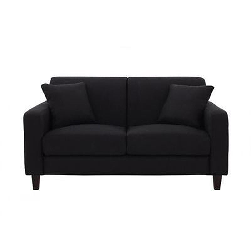 Contemporary Cushions Square Arm Living Room Stationary Seating