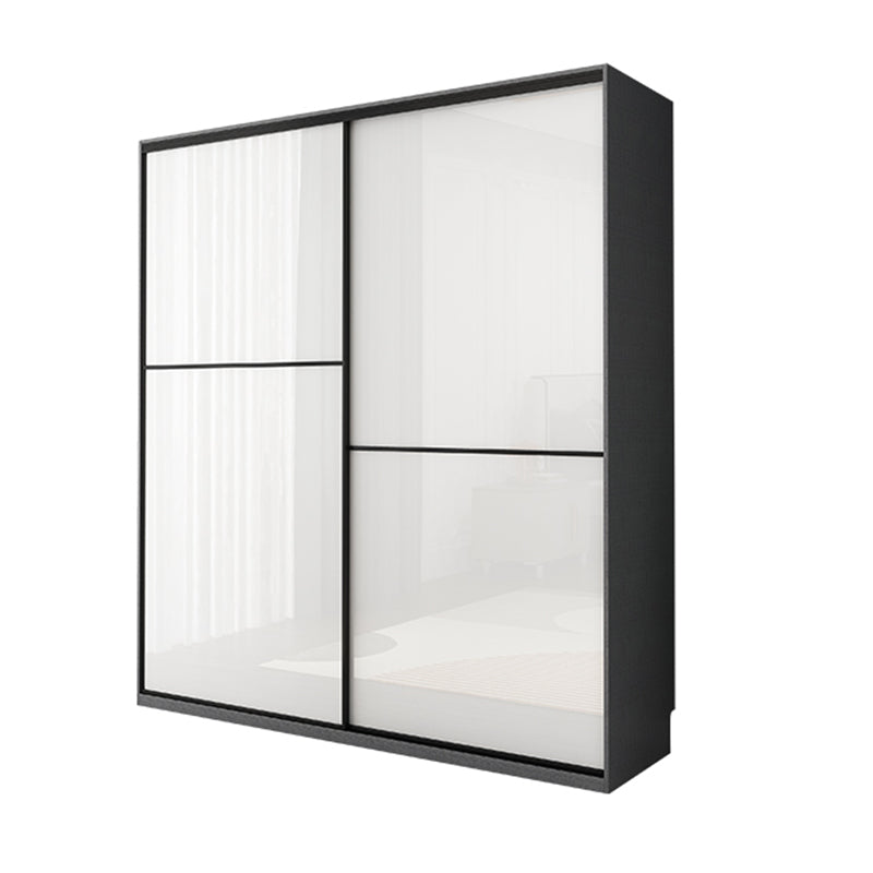 Modern Style Wardrobe White Color Wooden Wardrobe Closet for Home