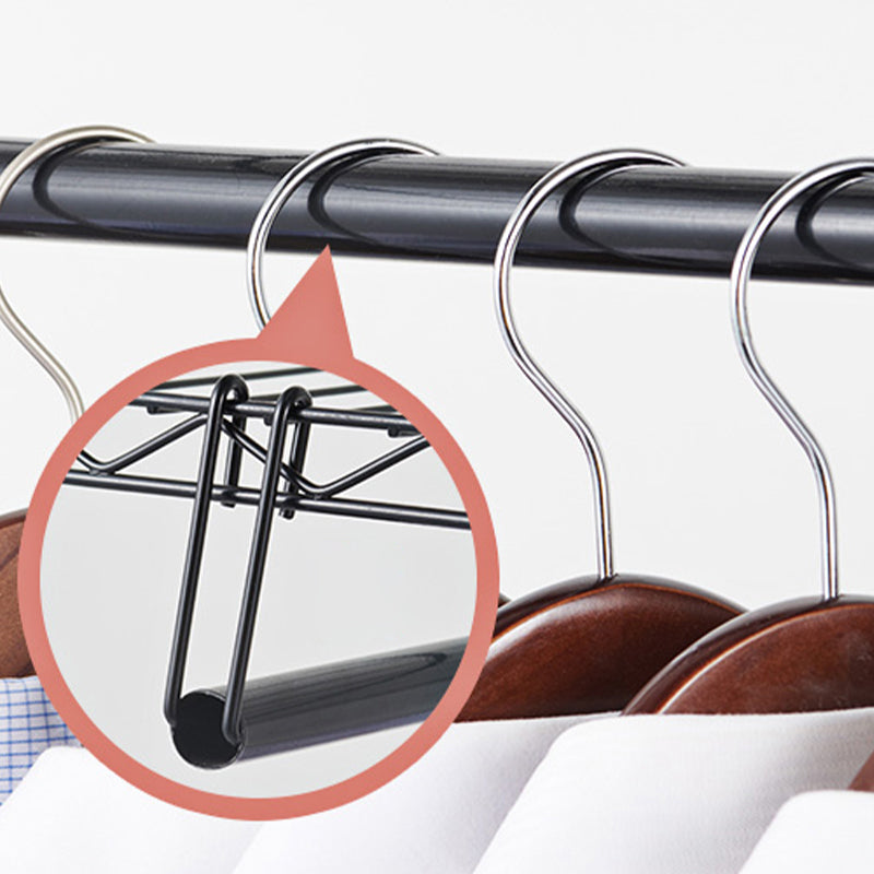 Modern Style Wardrobe Metal 2-Teir Adjustable Shelves Wardrobe Closet