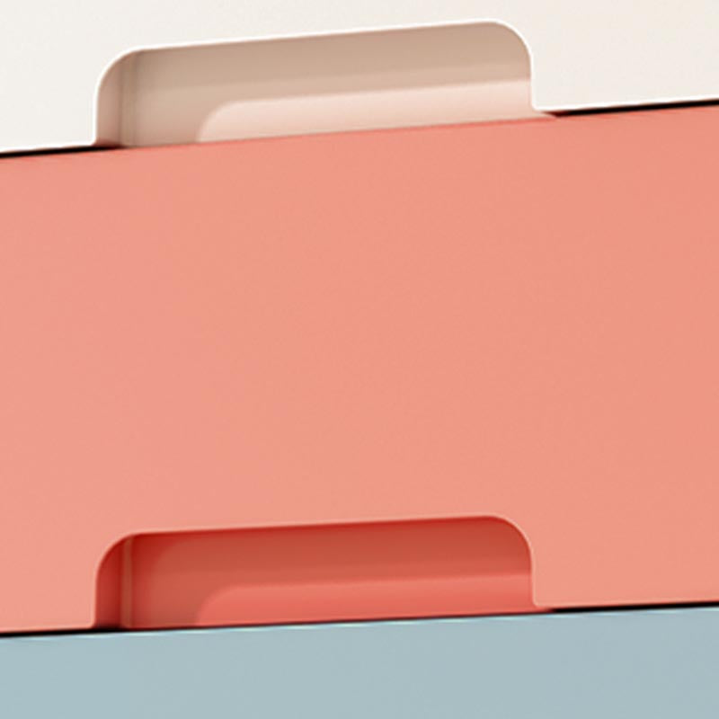 Contemporary 6-drawer Storage Cabinet Plastic Wardrobe Armoire