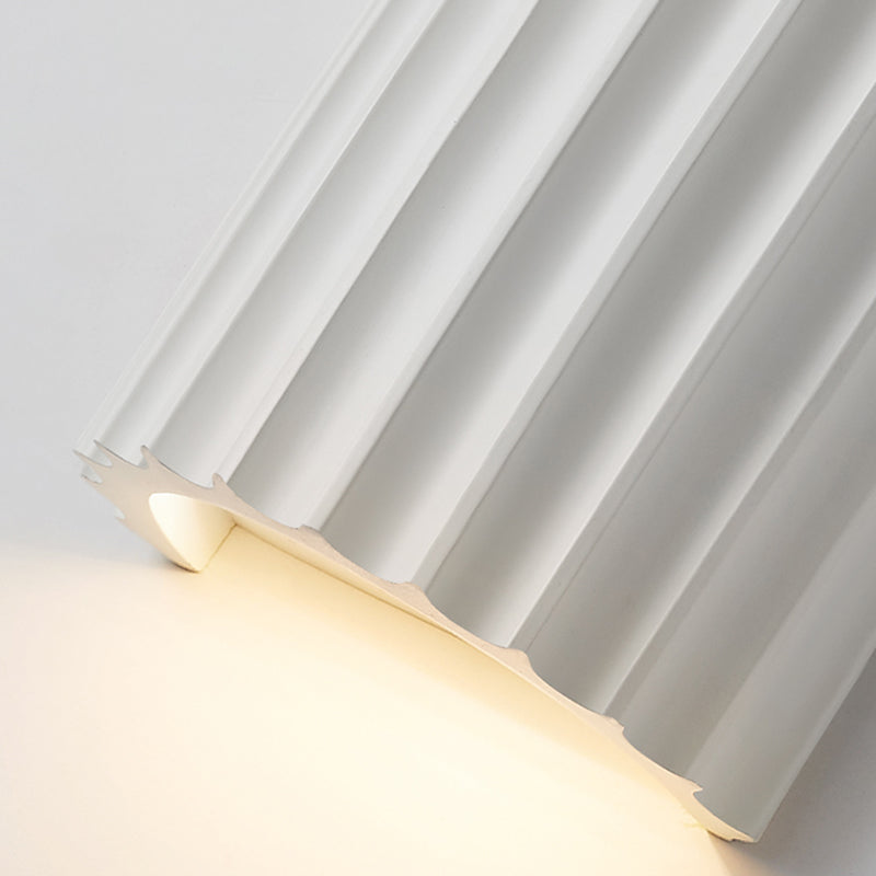 Cylinder Shape Wall Lighting Modern Style Resin 1 Lights Sconce Lamp for Bedroom