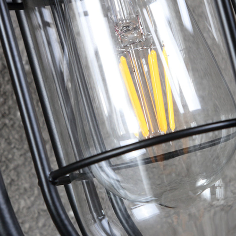 Metal Tapered Wall Sconce Lights Industrial Style 1 Light Wall Mounted Lamps