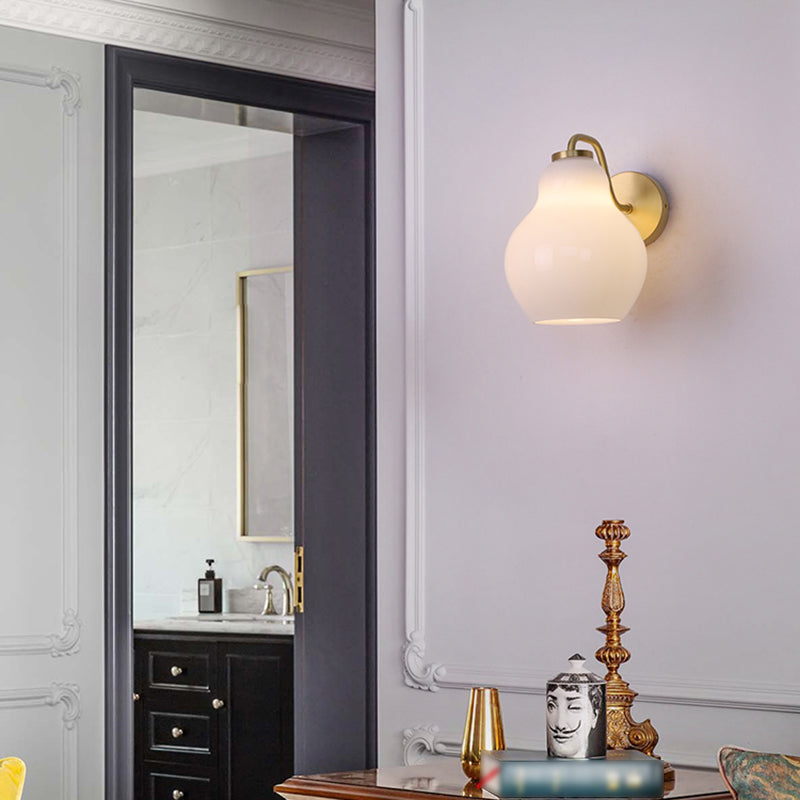 Glass Geometric Wall Sconce Lights Modern Style Multi Lights Wall Mounted Lamps