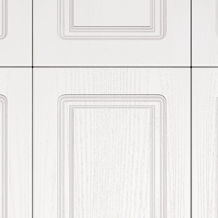 Modern Style Wooden Wardrobe Soft Close Door Wardrobe Closet with Drawer