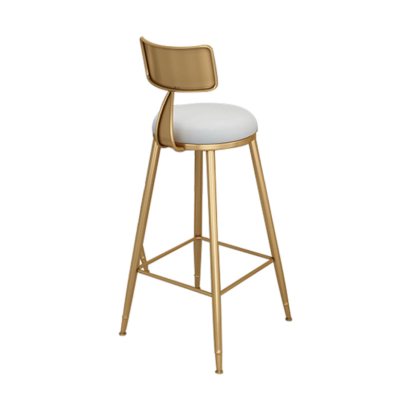 Glam1/3 Pieces Bar Table Set Rectangle Marble Counter Table with High Stools