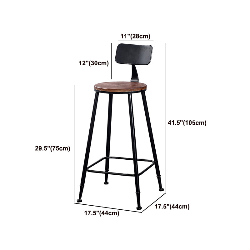 Industrial 1/6/11 Pieces Bar Table Set Rectangle Pine Wood Counter Table with High Stools