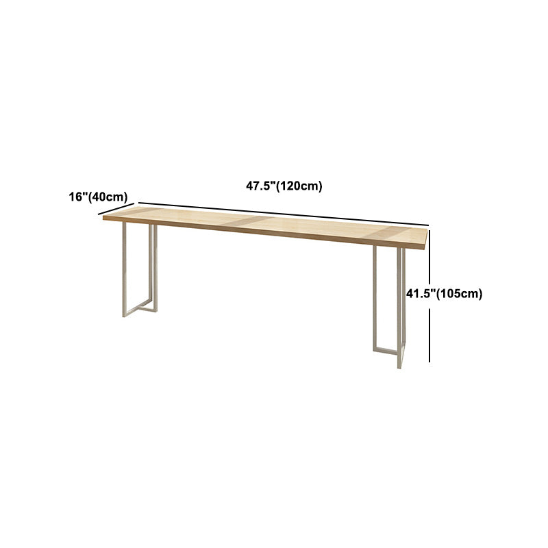 Modern 1/2/5/6 Pieces Bar Table Set Rectangle Bar Table with High Stools