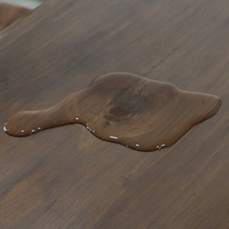 Modern Bar Table Set 1/2/4/5 Pieces Rectangle Bar Table with Wooden High Stools