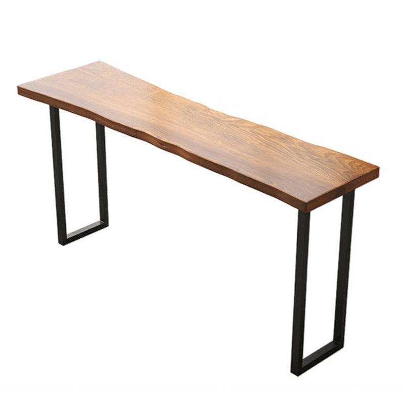 1/2/7 Pieces Modern Rectangle Pub Table Set Wooden Counter Table with Backless Stools
