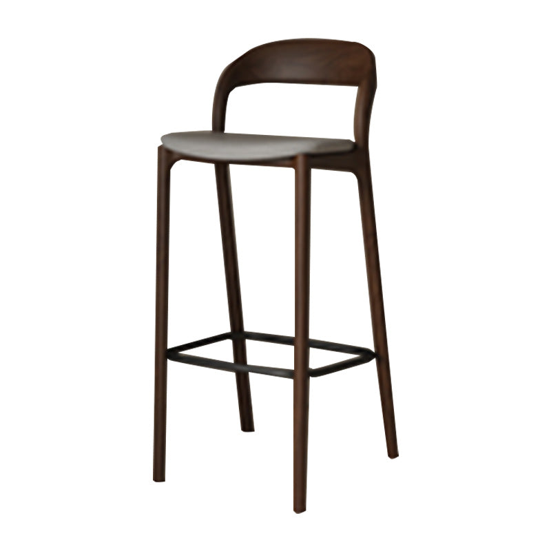 1/3 Pieces Modern Rectangular Pub Table Set Pine Wood Counter Table with High Stools