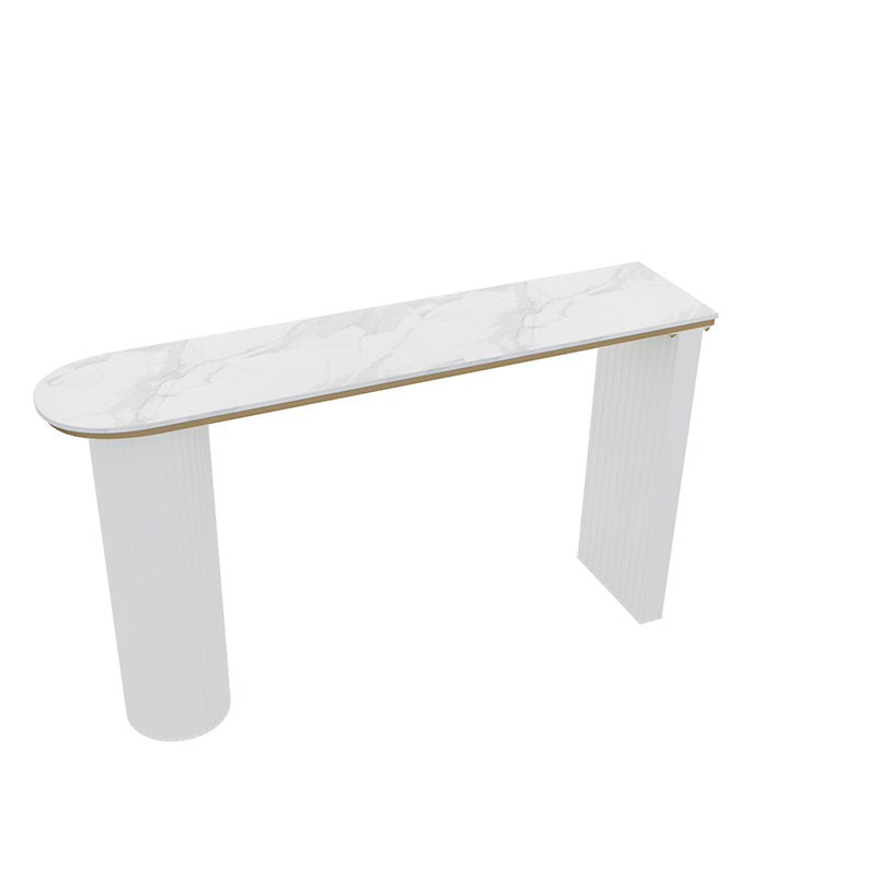 1/2/5 Pieces Modern Pub Table Set Irregular Shape Sintered Stone Top Counter Table Set