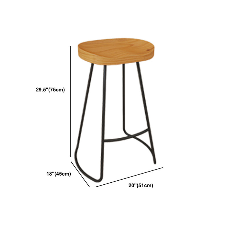 Industrial Style Bar Table Set 1/2/3 Pieces Rectangle Bar Table with High Stools