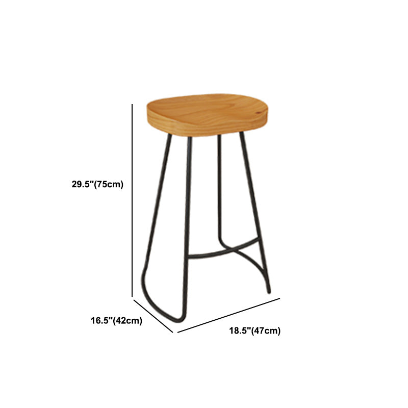 1/5/7 Pieces Industrial Rectangle Pub Table Set Wooden Counter Table with Backless Stools