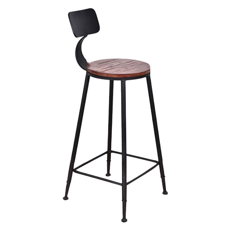 Industrial 1/5 Pieces Bar Table Set Rectangle Pine Wood Counter Table for Cafe