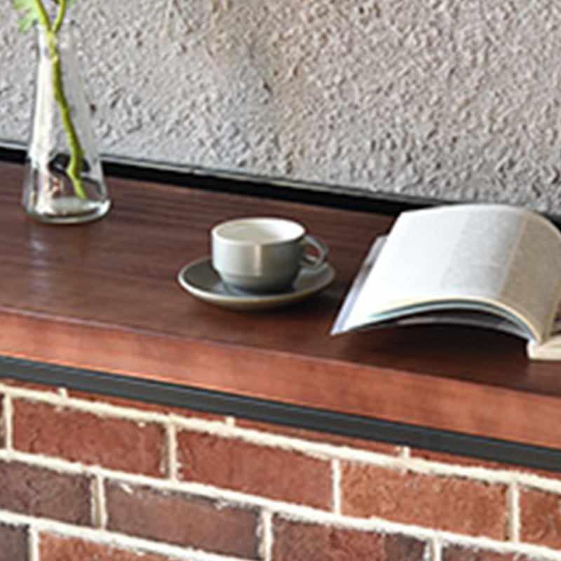 Industrial 1/5 Pieces Bar Table Set Rectangle Pine Wood Counter Table for Cafe