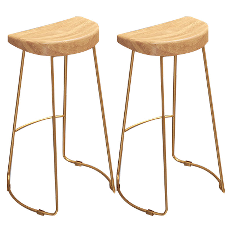 Glam Style 1/2/4 Pieces Bar Table Set Rectangle Bar Table with High Wood Stools for Home