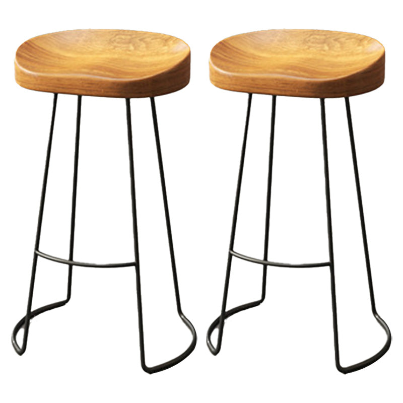 Industrial Style 1/2/5/7 Pieces Bar Table Set Rectangle Bar Table with High Stools