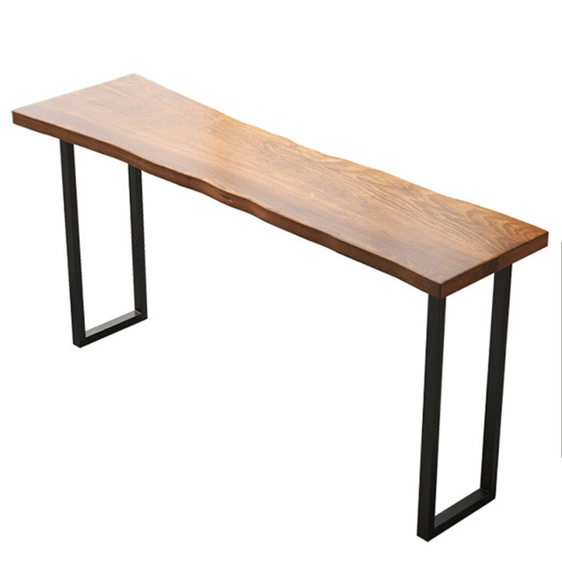 Industrial Style 1/2/5/7 Pieces Bar Table Set Rectangle Bar Table with High Stools