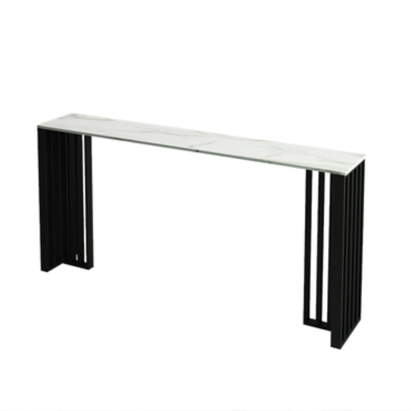 Industrial 1/2/4 Pieces Table and Stool Set Rectangle Indoor Stone Counter Height Set