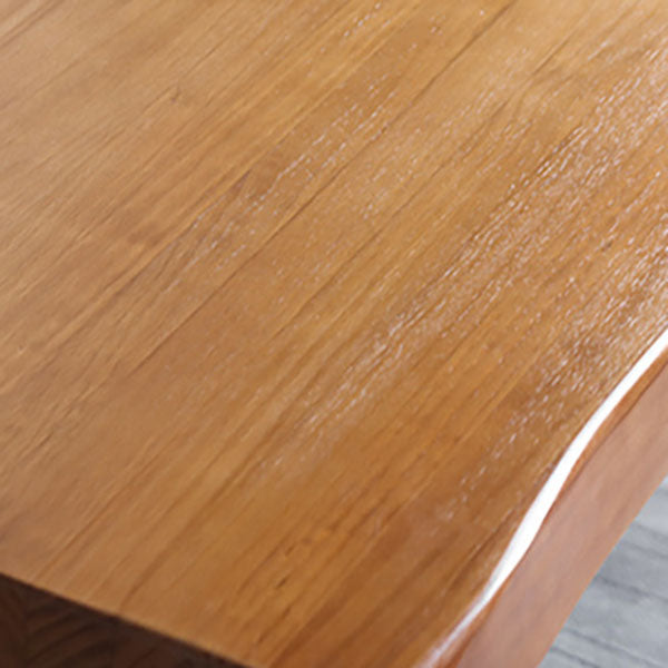 1/2/5 Pieces Rectangular Counter Set Industrial Solid Wood Bar Table Set for Home Use