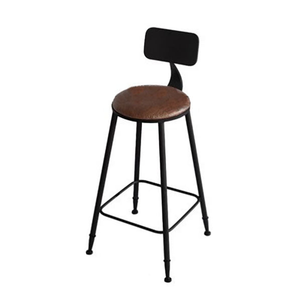 Industrial Wood Bar Table Set  1/2/3/4/5 Pieces Fixed Counter Set