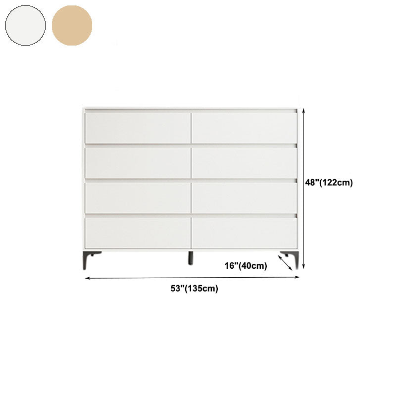 15.7" W Contemporary Storage Chest Dresser Wood Dresser with Drawers